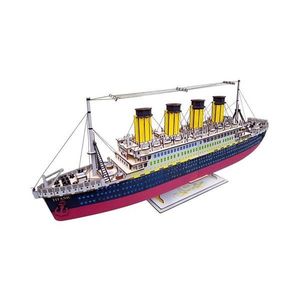 Woodcraft Woodcraft - Dřevěné 3D puzzle Titanic obraz