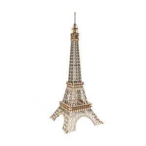 Woodcraft Woodcraft - Dřevěné 3D puzzle Eiffelova věž obraz