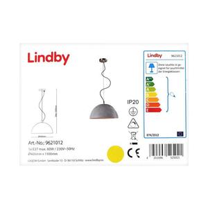 Lindby Lindby - LED RGBW Stmívatelný lustr na lanku CAROLLE 1xE27/10W/230V Wi-Fi Tuya obraz