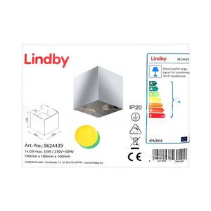Lindby Lindby - Nástěnné svítidlo NEHLE 1xG9/33W/230V obraz
