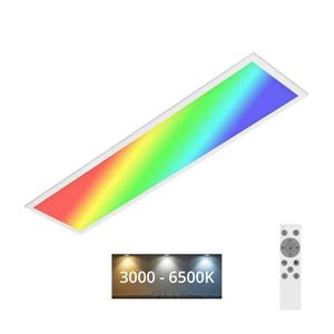 Brilo Brilo - LED RGBW Stmívatelné stropní svítidlo SLIM LED/24W/230V 100x25 cm + DO obraz