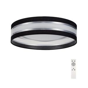 LED Stmívatelné stropní svítidlo SMART CORAL LED/24W/230V černá/stříbrná + DO obraz