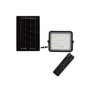 LED Venkovní solární reflektor LED/6W/3, 2V IP65 6400K černá + DO obraz