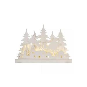 LED Vánoční dekorace LED/2xAA vesnička obraz