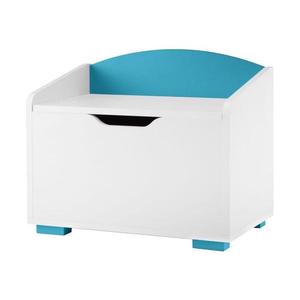 Konsimo Sp. z o.o. Sp. k. Dětský úložný kontejner PABIS 50x60 cm bílá/modrá obraz