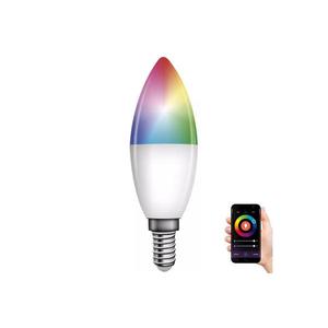 LED RGB Stmívatelná žárovka GoSmart E14/4, 8W/230V 2700-6500K Tuya obraz