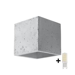 Brilagi Brilagi - LED Nástěnné svítidlo MURO 1xG9/3, 5W/230V beton obraz