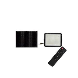 LED Venkovní solární reflektor LED/20W/3, 2V 6400K černá + DO obraz