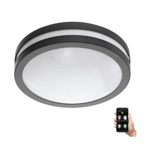 Eglo Eglo 33571 -LED Stmívatelné koupelnové svítidlo LOCANA-C LED/14W/230V IP44 černá obraz