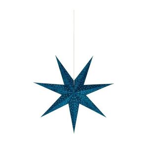 Markslöjd Markslöjd 705487 - Vánoční dekorace VELOURS 1xE14/6W/230V 75 cm modrá obraz