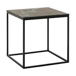 Adore Furniture Konferenční stolek 52x50 cm černá obraz