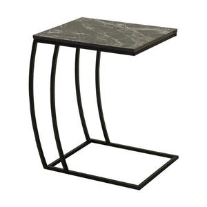 Adore Furniture Odkládací stolek 65x35 cm černá obraz