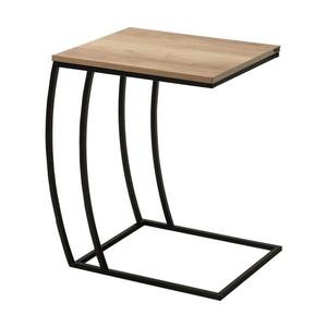 Adore Furniture Odkládací stolek 65x35 cm hnědá obraz