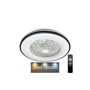 LED Stropní svítidlo s látorem OPAL LED/48W/230V + dálkové ovládání obraz