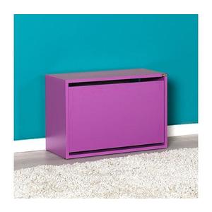 Adore Furniture Botník 42x60 cm fialová obraz