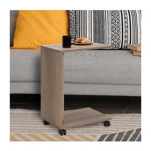 Adore Furniture Odkládací stolek 65x35 cm hnědá obraz
