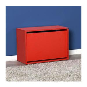 Adore Furniture Botník 42x60 cm červená obraz