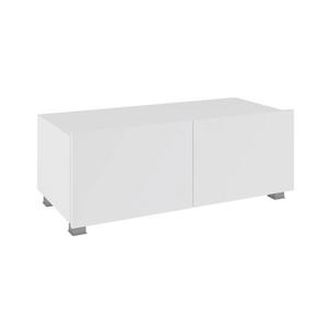 Konsimo Sp. z o.o. Sp. k. TV stolek PAVO 37x100 cm lesklá bílá obraz