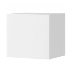 Konsimo Sp. z o.o. Sp. k. Nástěnná skříňka PAVO 34x34 cm lesklá bílá obraz