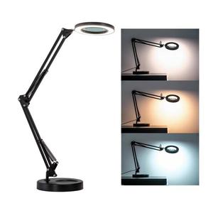 Brilagi Brilagi - LED Stmívatelná stolní lampa s lupou LED/12W/5V 3000/4200/6000K černá obraz