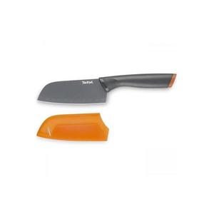 Tefal Tefal - Nerezový nůž santoku FRESH KITCHEN 12 cm šedá/oranžová obraz