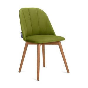Konsimo Sp. z o.o. Sp. k. Jídelní židle BAKERI 86x48 cm světle zelená/buk obraz