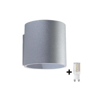 Brilagi Brilagi - LED Nástěnné svítidlo FRIDA 1xG9/4W/230V šedá obraz