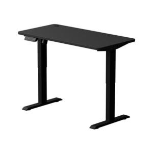 Výškově nastavitelný psací stůl LEVANO 120x60 cm černá obraz