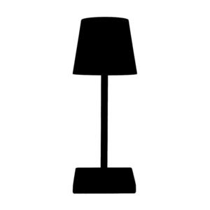 Eurolamp LED Stmívatelná dotyková stolní lampa LED/3, 5W/5V 5200 mAh IP54 černá obraz