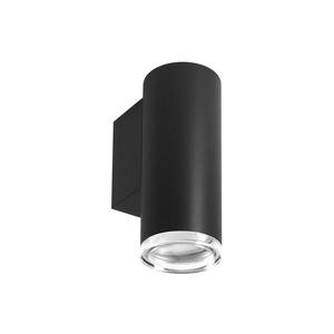 Koupelnové nástěnné bodové svítidlo TURYN 1xGU10/10W/230V IP44 černá obraz