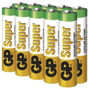EMOS Alkalická baterie GP Super AAA (LR03), 10ks B0111G obraz