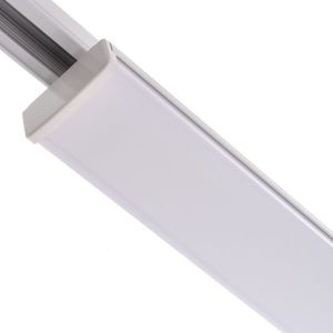 T-LED Bílé lištové LED svítidlo 150cm 61W 120° 3F Barva světla: Teplá bílá 105746 obraz