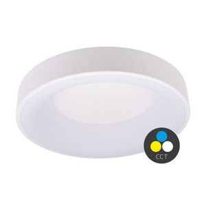 T-LED Bílé LED stropní svítidlo kulaté 380mm 32W CCT 105531 obraz