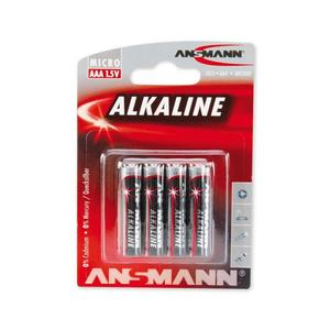 Ansmann Ansmann 09630 LR03 AAA RED - 4ks alkalická baterie 1, 5V obraz