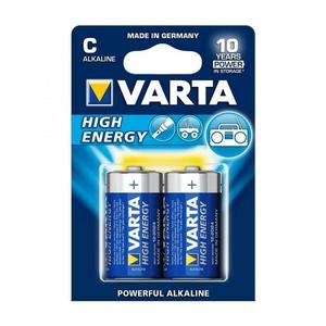VARTA Varta 4914 - 2 ks Alkalické baterie HIGH ENERGY C 1, 5V obraz