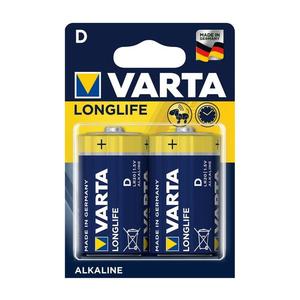 VARTA Varta 4120 - 2 ks Alkalická baterie LONGLIFE EXTRA D 1, 5V obraz