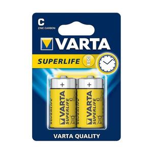 VARTA Varta 2014 - 2 ks Zinkouhlíková baterie SUPERLIFE C 1, 5V obraz