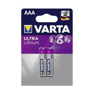 VARTA Varta 6103301402 - 2 ks Lithiová baterie ULTRA AAA 1, 5V obraz