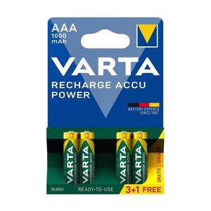 VARTA Varta 5703301494 - 3+1 ks Nabíjecí baterie ACCU AAA Ni-MH/1000mAh/1, 2V obraz