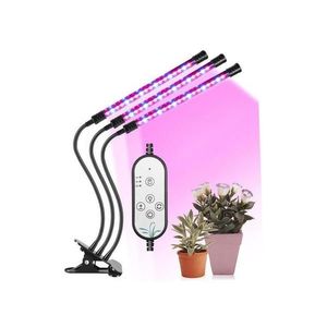 LED Stmívatelná stolní lampa s klipem pro pěstování rostlin LED/12W/5V obraz