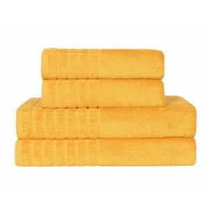 Modalový ručník nebo osuška, Modal, žlutá 50 x 95 cm obraz