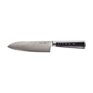 Kuchyňský nůž, damascénská ocel, 17 cm obraz