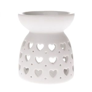 Porcelánová aromalampa Luminary bílá, 7, 7 x 9 cm obraz