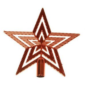 Vánoční Špička na stromek - hvězda lesk, v. 20 cm obraz