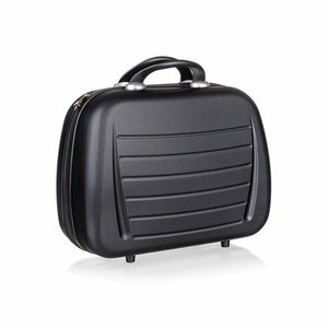 Pretty UP Cestovní skořepinový kufřík ABS16, vel. 17, černá obraz