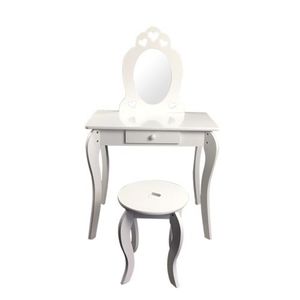 Dětský kosmetický stolek se zrcadlem Elza, 68 x 40 x 106, 5 cm obraz