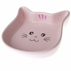 Keramická miska Little Cat, růžová obraz