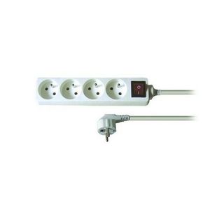 Solight Prodlužovací kabel s vypínačem bílá, 3m obraz