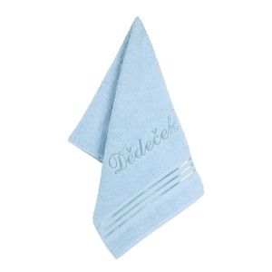 Bellatex Froté ručník s výšivkou Dědeček světle modrá obraz