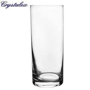 Crystalex Skleněná váza, 10, 5 x 25, 5 cm obraz